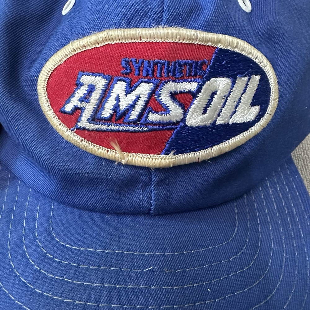 Vintage Amsoil Synthetic Oil Advertisement Trucker Hat‎